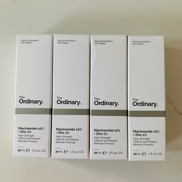 Other - NWT 4 X The ordinary Niacinamide 10% + zinc 1 %